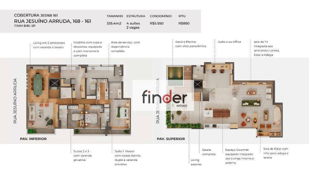 Cobertura à venda com 4 quartos, 335m² - Foto 28