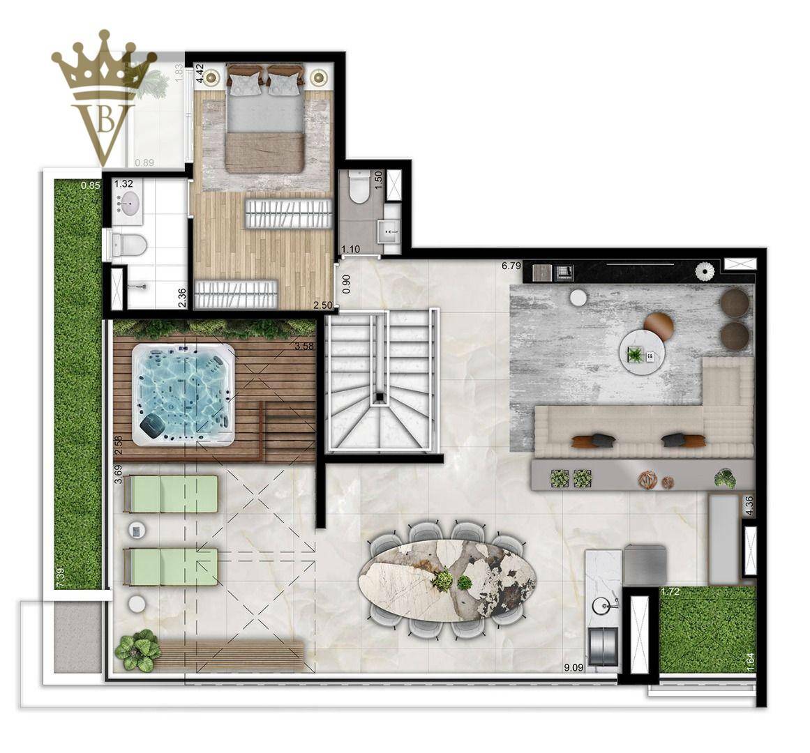 Cobertura à venda com 3 quartos, 230m² - Foto 18