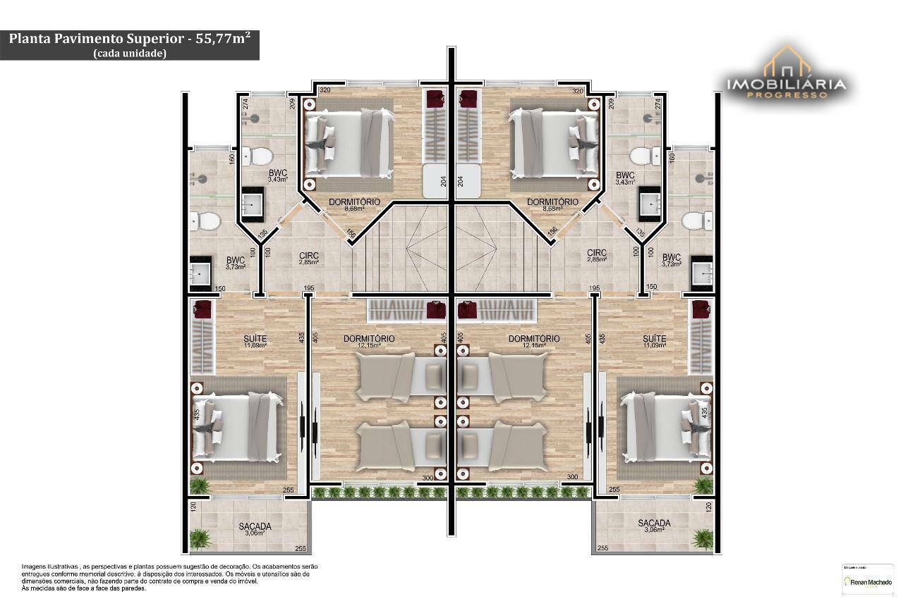 Sobrado à venda com 3 quartos, 107m² - Foto 5