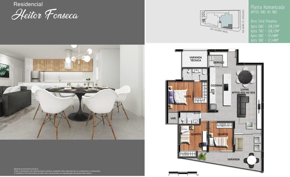 Apartamento à venda com 3 quartos, 106m² - Foto 5