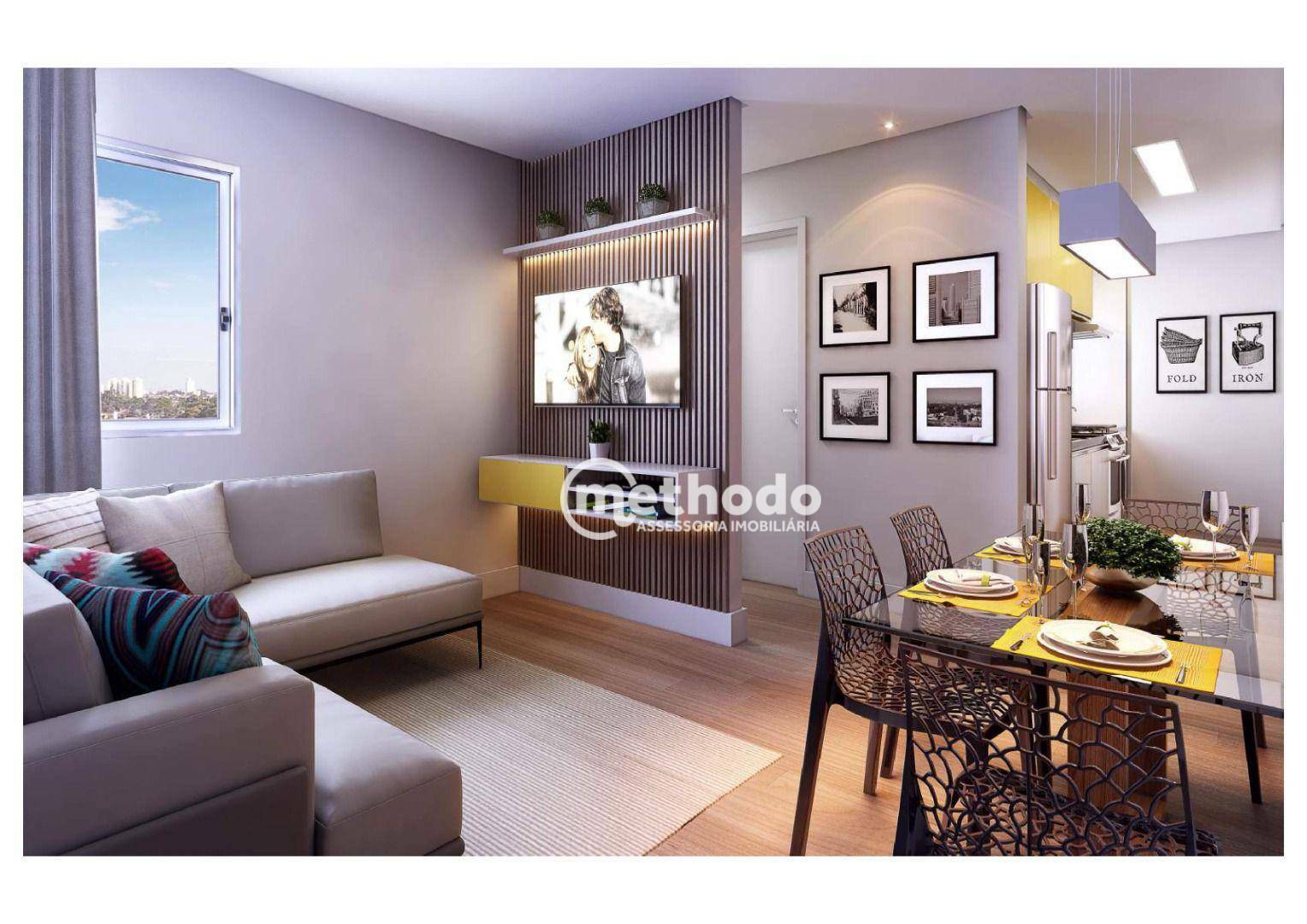 Apartamento à venda com 2 quartos, 43m² - Foto 2