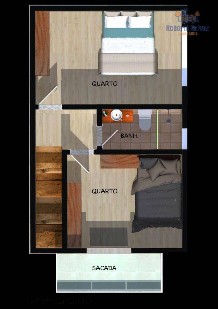 Casa de Condomínio à venda com 2 quartos, 75m² - Foto 18