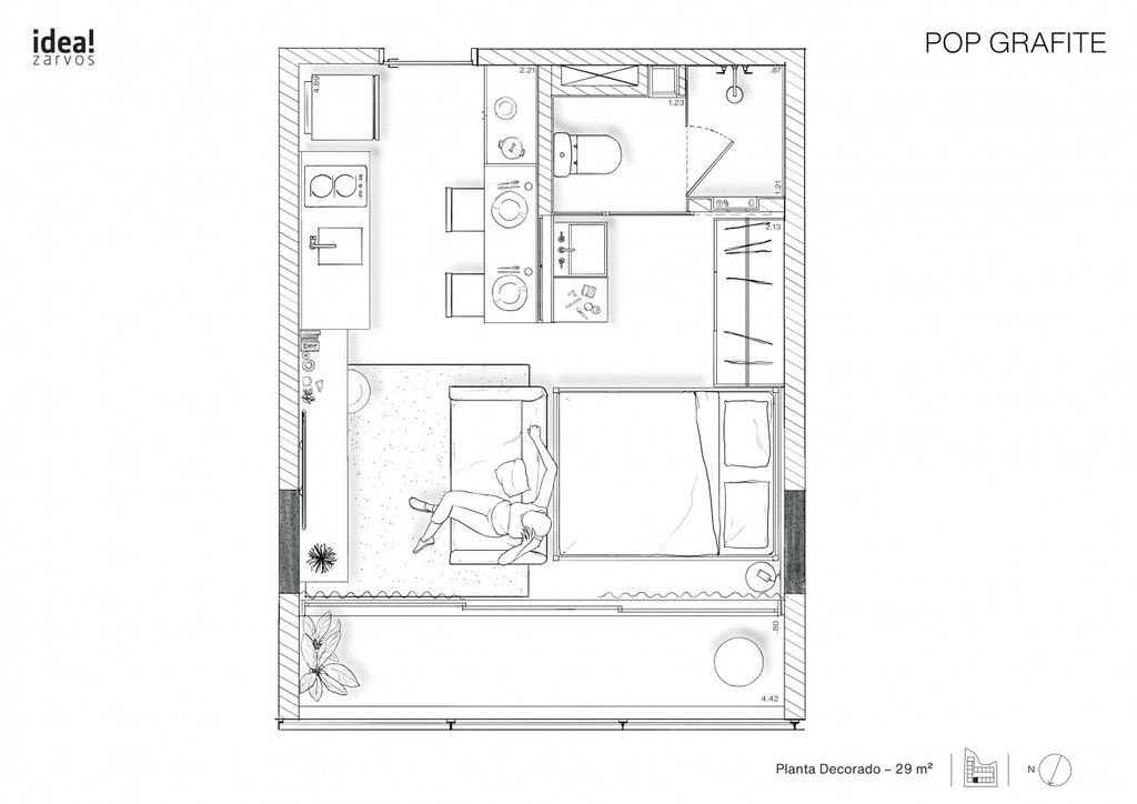 Kitnet e Studio à venda com 1 quarto, 29m² - Foto 3