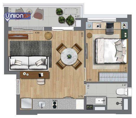 Apartamento à venda com 2 quartos, 42m² - Foto 20