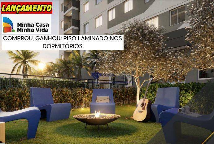 Apartamento à venda com 2 quartos, 37m² - Foto 1