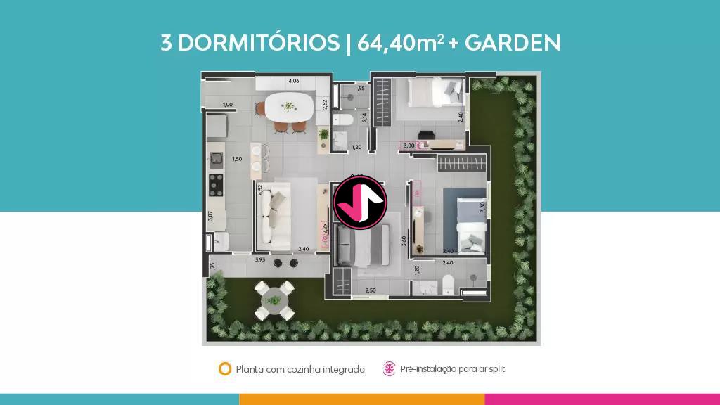 Apartamento à venda com 3 quartos, 64m² - Foto 16