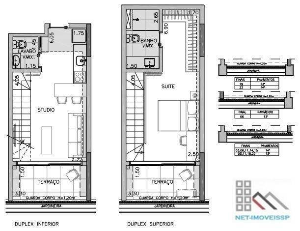 Apartamento à venda com 1 quarto, 61m² - Foto 12