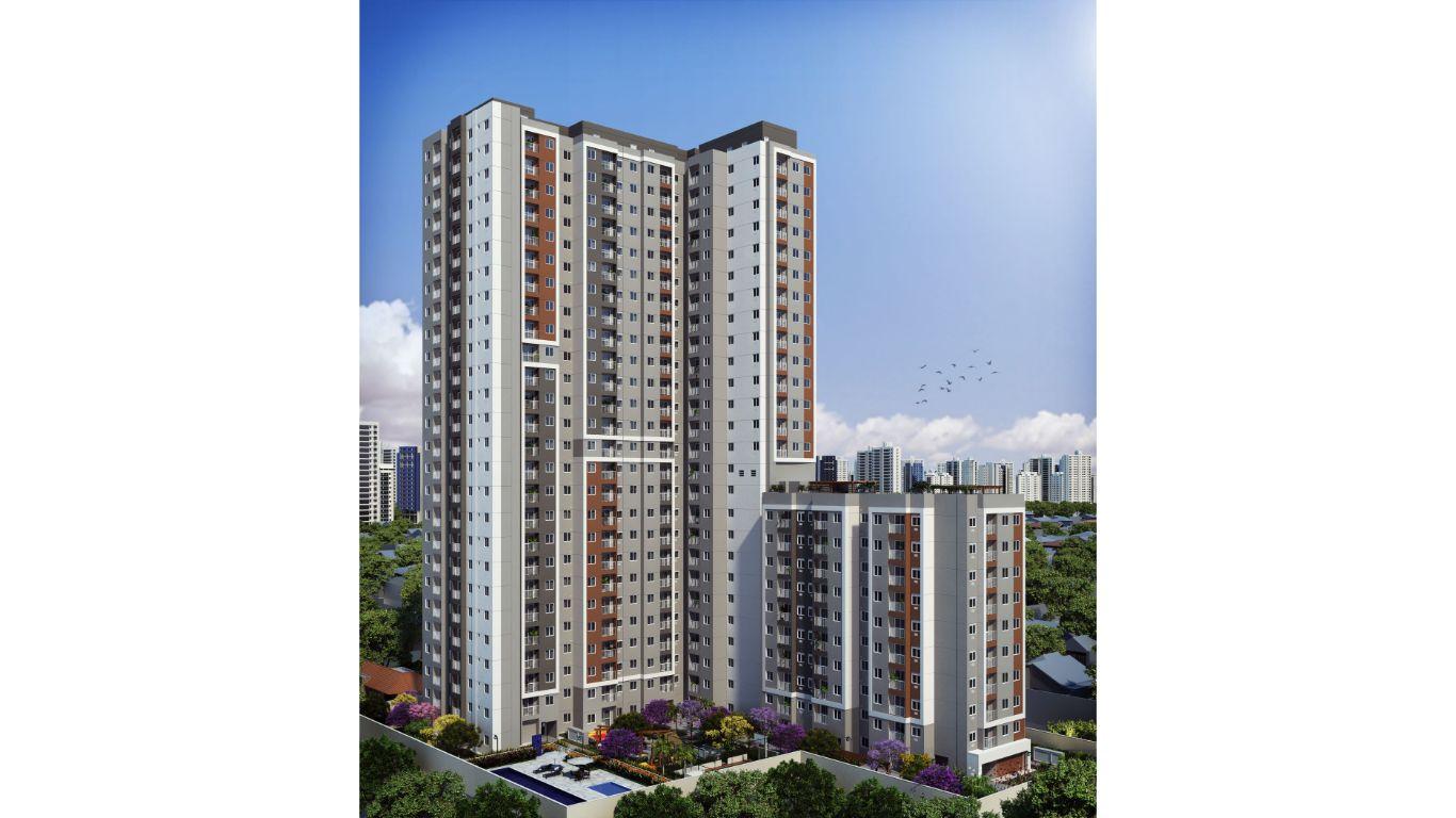 Apartamento à venda com 2 quartos, 42m² - Foto 4