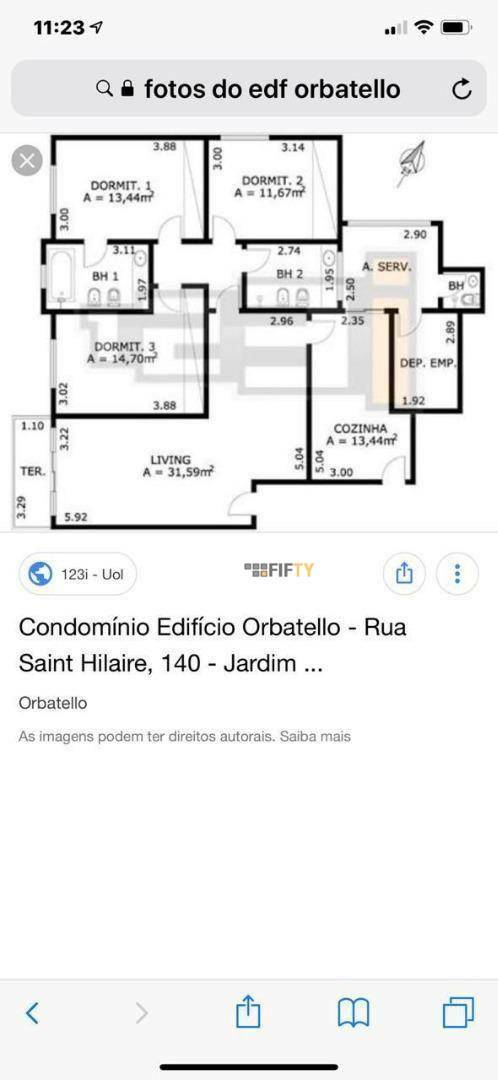 Apartamento à venda com 3 quartos, 130m² - Foto 17