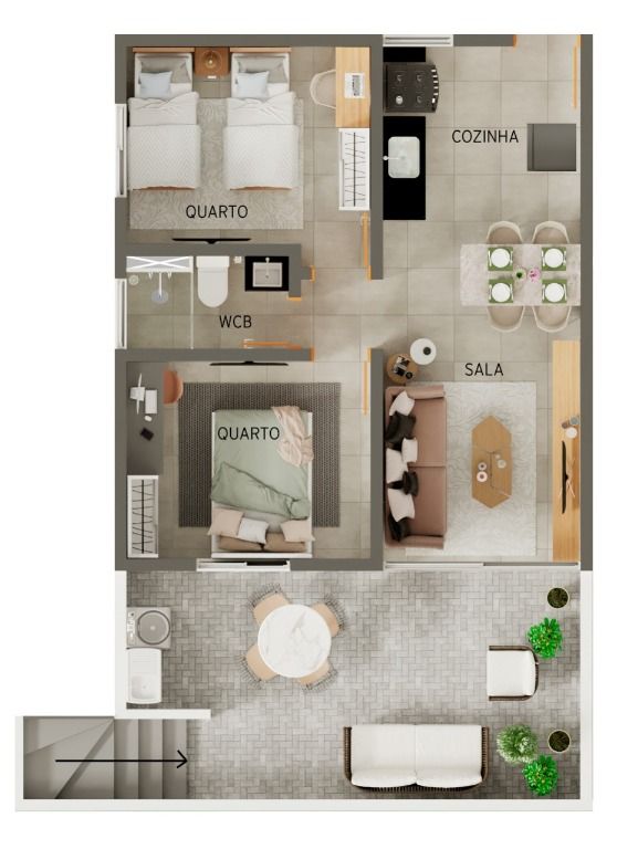 Apartamento à venda com 2 quartos, 53m² - Foto 17