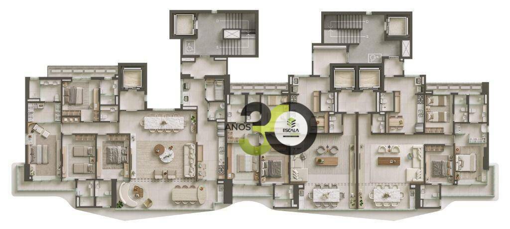 Apartamento à venda com 3 quartos, 129m² - Foto 12