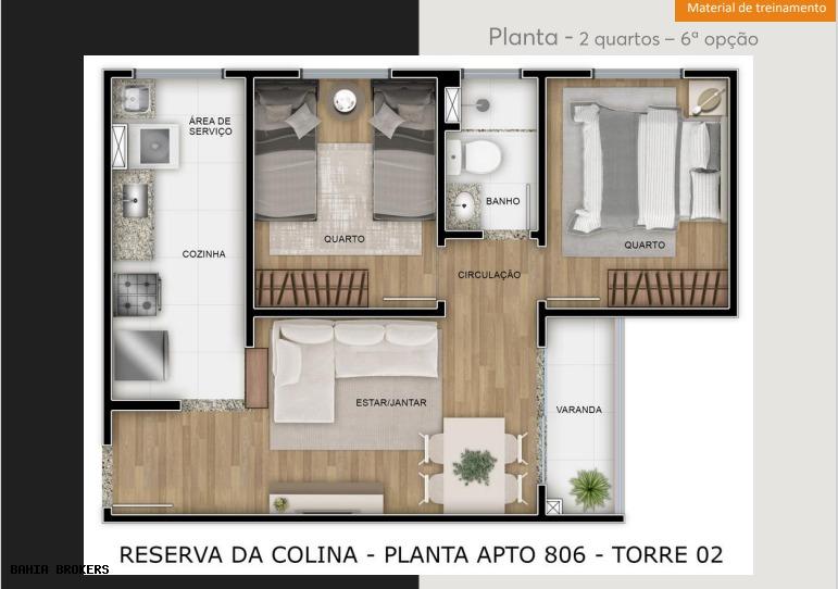 Apartamento à venda com 1 quarto, 47m² - Foto 21