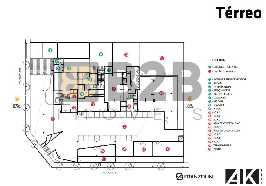 Apartamento à venda com 1 quarto, 61m² - Foto 5