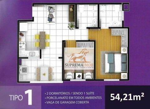 Apartamento à venda com 2 quartos, 54m² - Foto 14