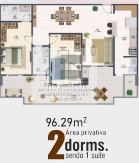 Apartamento à venda com 2 quartos, 91m² - Foto 13