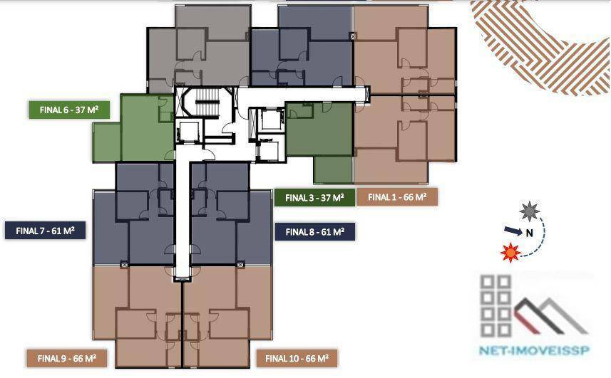 Apartamento à venda com 2 quartos, 61m² - Foto 21