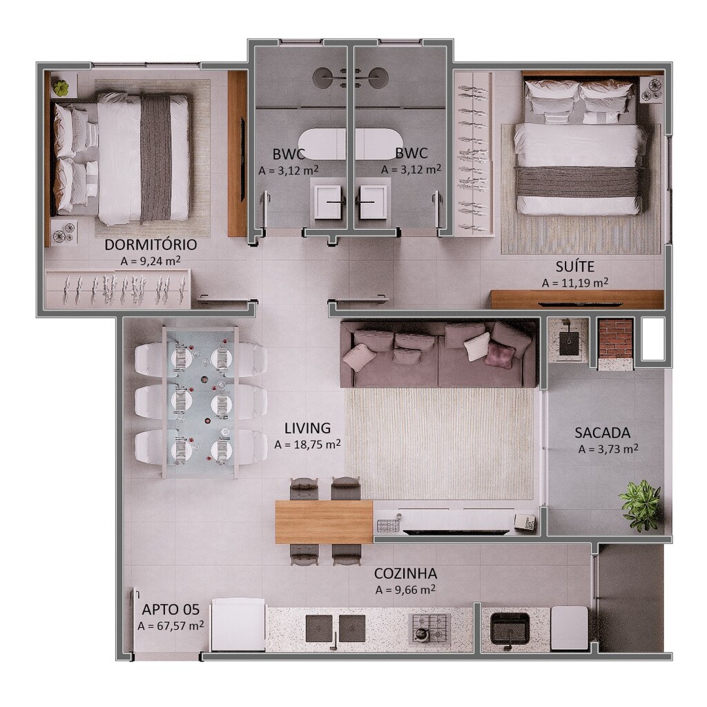 Apartamento à venda com 1 quarto, 5463m² - Foto 23