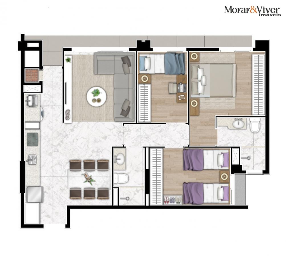 Apartamento à venda com 2 quartos, 63m² - Foto 39