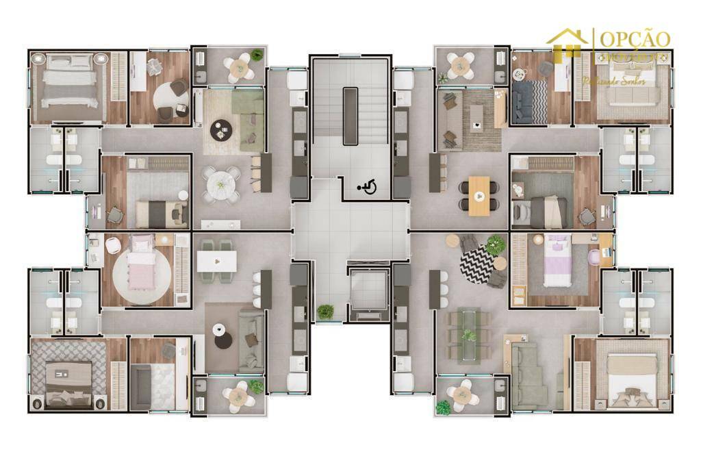 Apartamento à venda com 3 quartos, 74m² - Foto 9