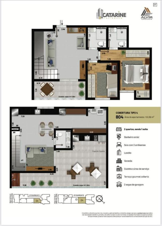 Apartamento à venda com 3 quartos, 73m² - Foto 10