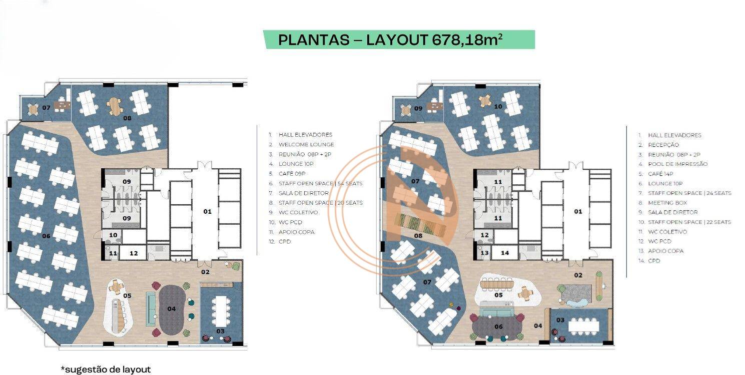 Sala-Conjunto, 678 m² - Foto 3