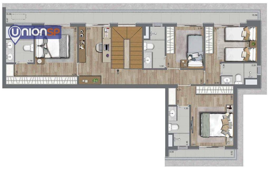 Apartamento à venda com 3 quartos, 70m² - Foto 50