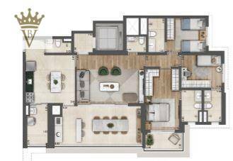 Apartamento à venda com 3 quartos, 139m² - Foto 39