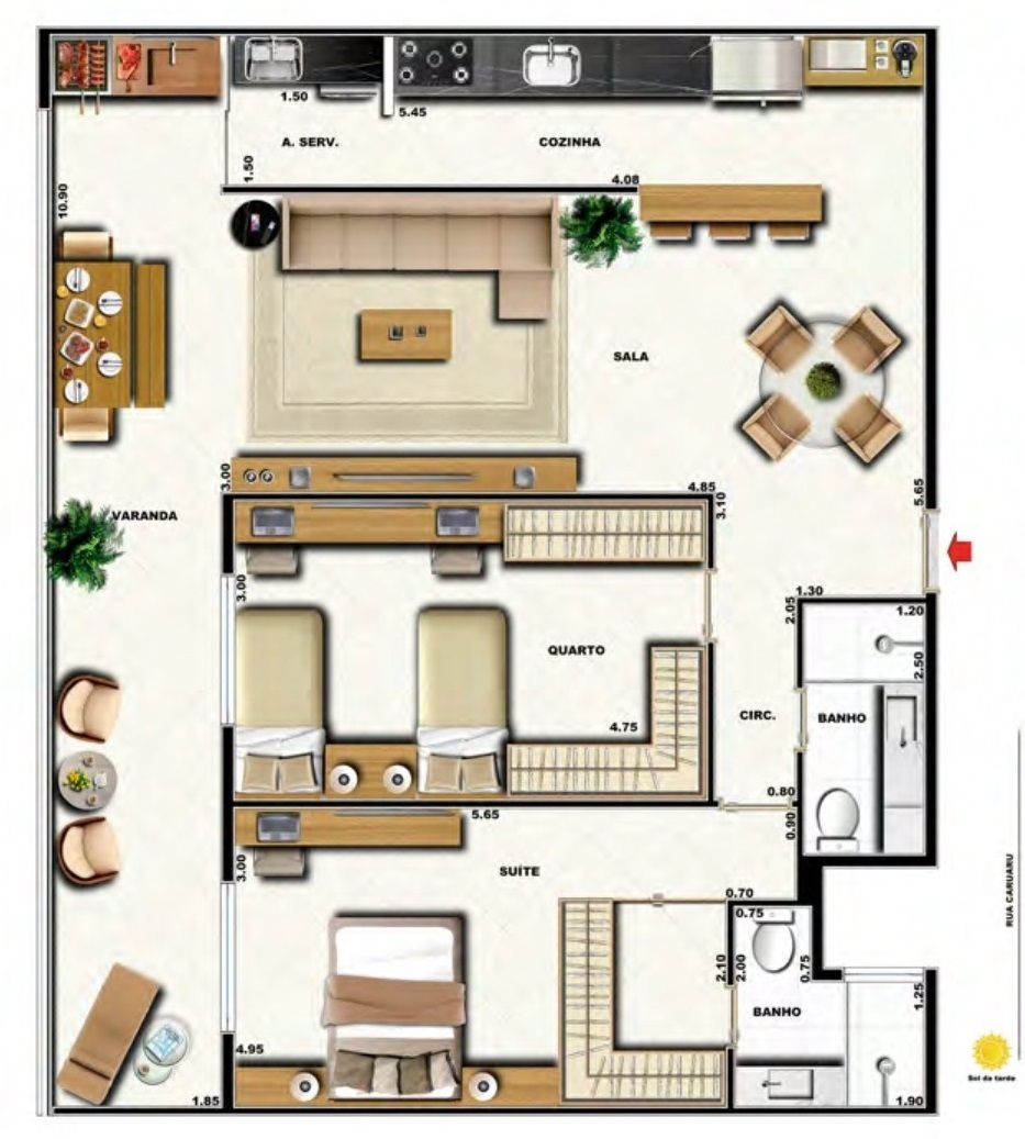 Cobertura à venda com 3 quartos, 221m² - Foto 33