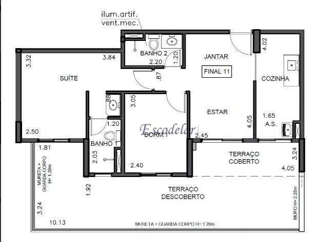 Apartamento à venda com 2 quartos, 55m² - Foto 18