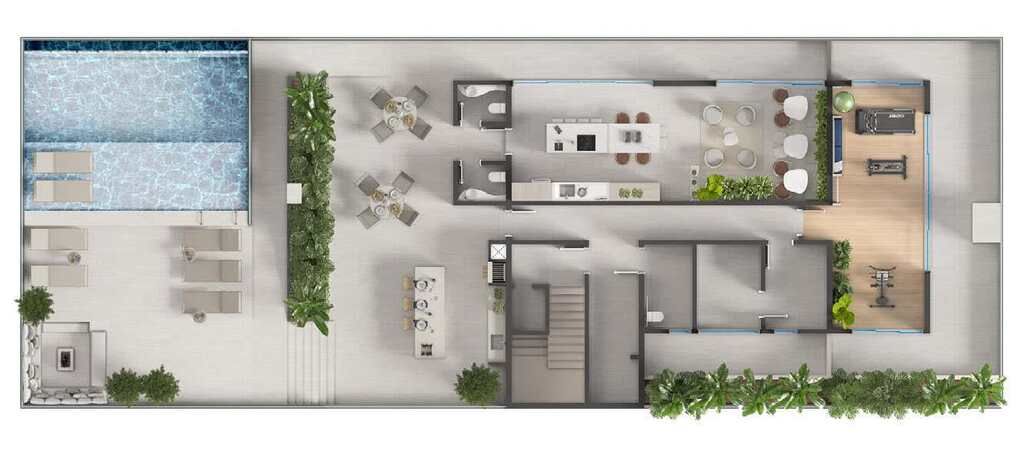 Apartamento à venda com 3 quartos, 198m² - Foto 31