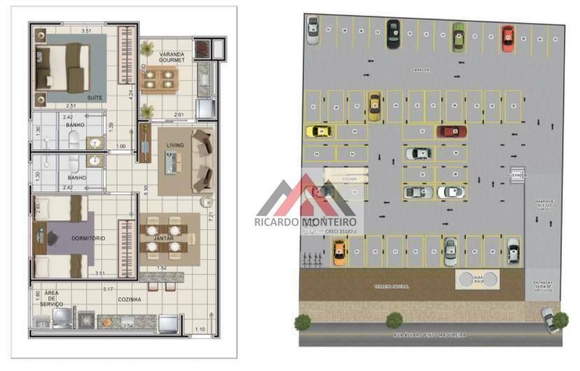 Apartamento à venda com 2 quartos, 68m² - Foto 18