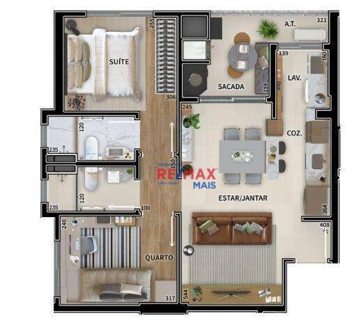 Apartamento à venda com 2 quartos, 62m² - Foto 27