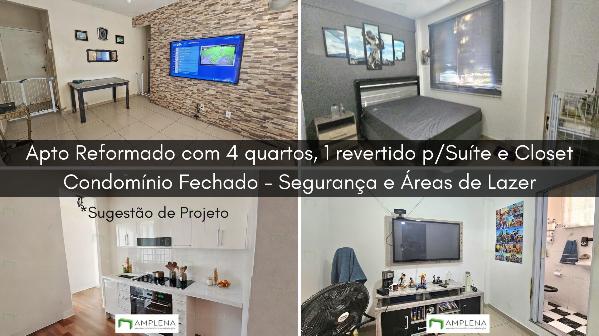 Apartamento à venda com 3 quartos, 71m² - Foto 1