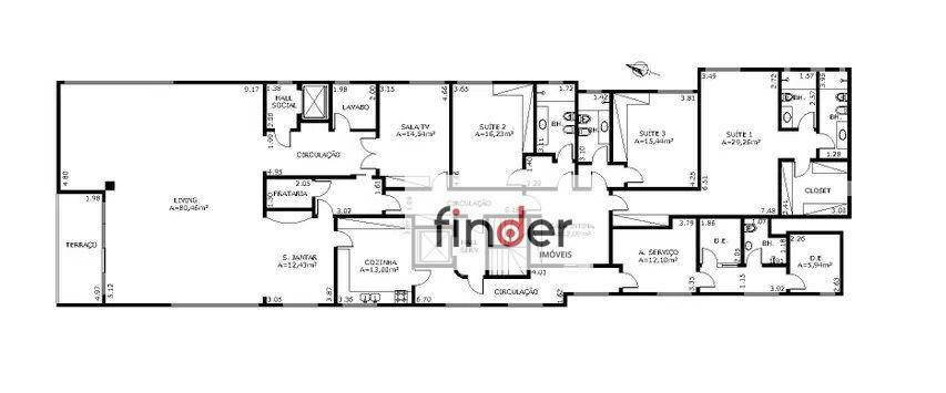 Apartamento à venda com 3 quartos, 331m² - Foto 39