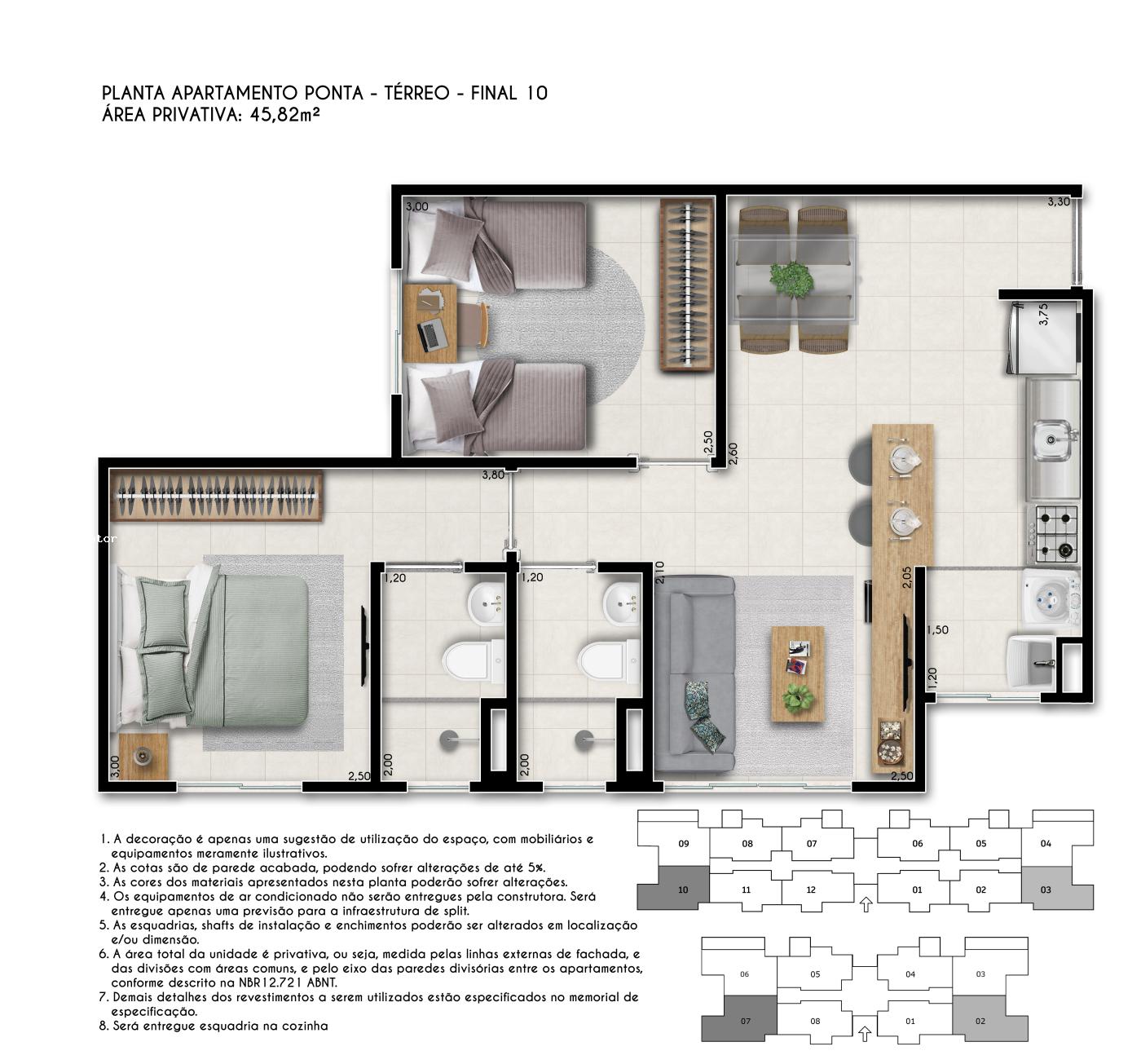 Apartamento à venda com 2 quartos, 41m² - Foto 26