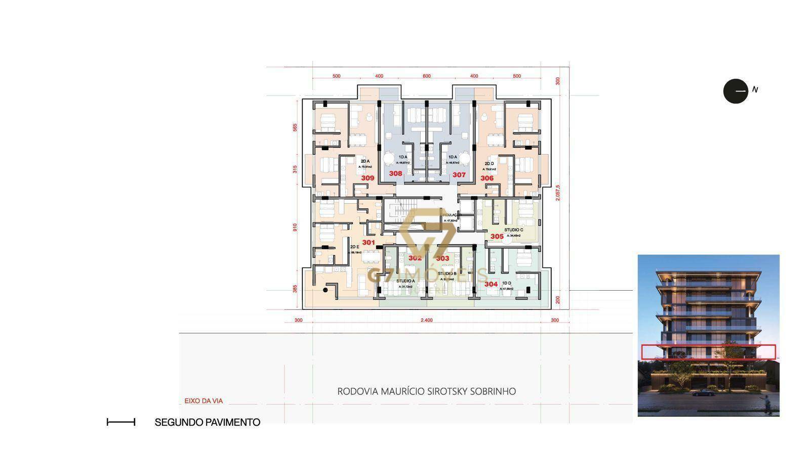 Apartamento à venda com 2 quartos, 89m² - Foto 12