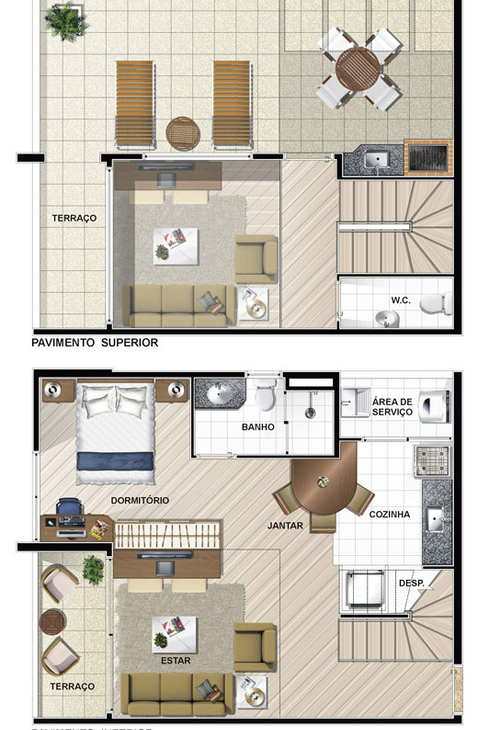 Apartamento à venda com 1 quarto, 102m² - Foto 3