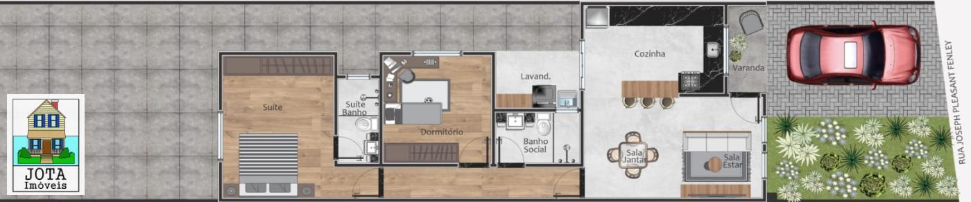 Casa à venda com 2 quartos, 173m² - Foto 3