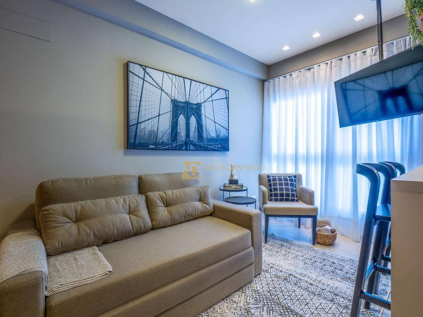 Apartamento à venda com 1 quarto, 48m² - Foto 6