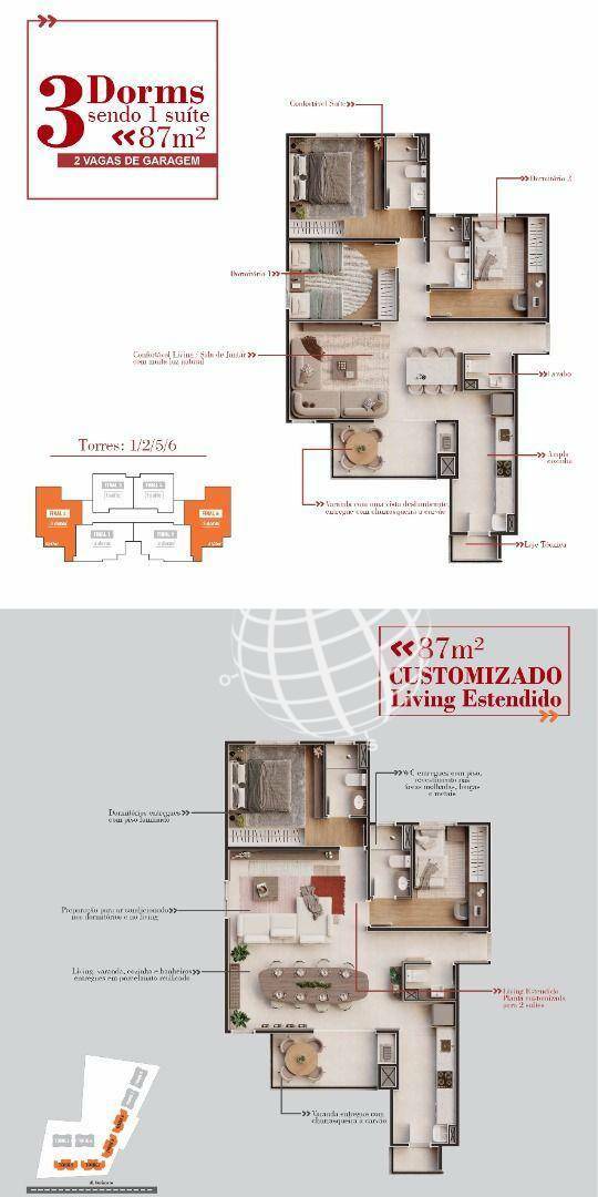 Apartamento à venda com 1 quarto, 50m² - Foto 4