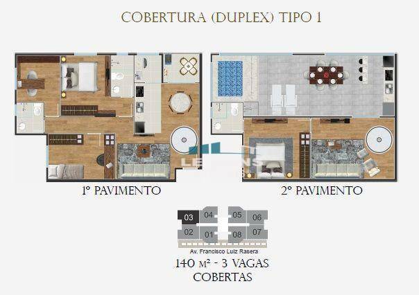 Apartamento à venda com 3 quartos, 70m² - Foto 42