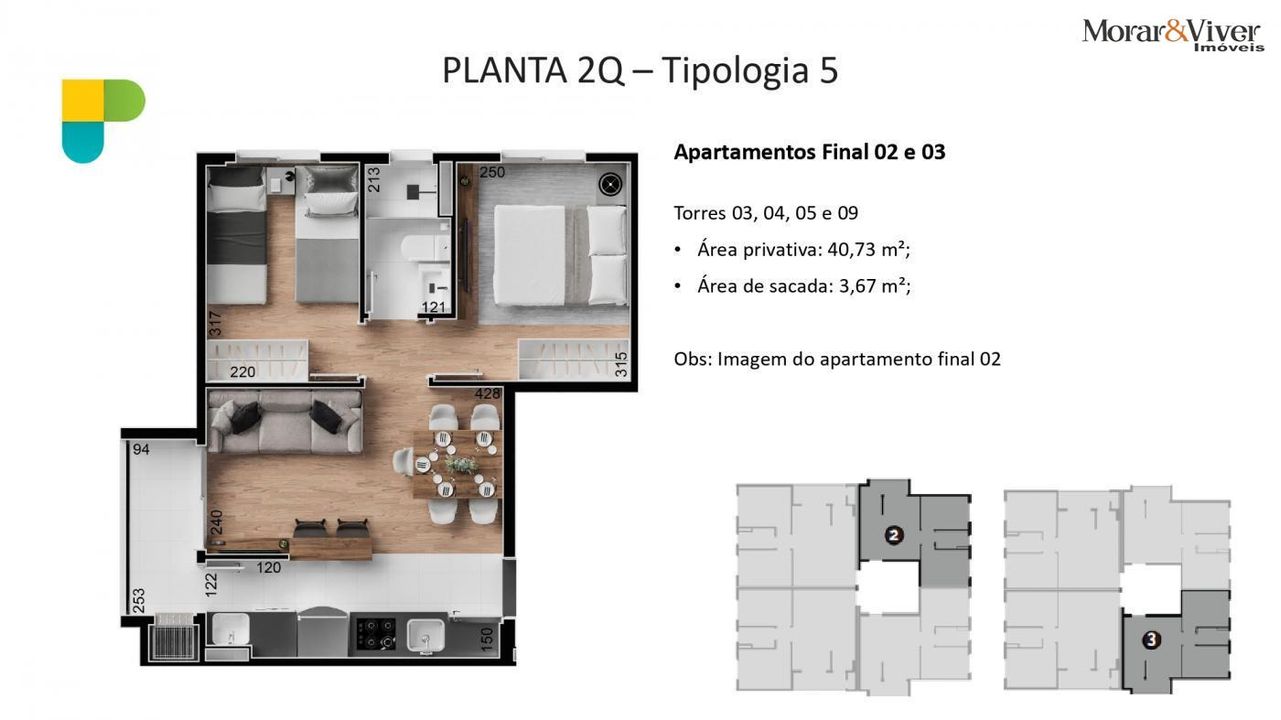 Apartamento à venda com 3 quartos, 55m² - Foto 20