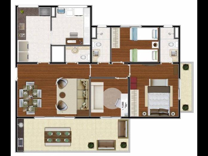 Apartamento à venda com 3 quartos, 102m² - Foto 4