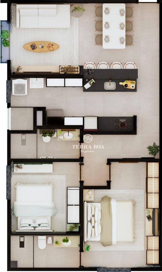 Apartamento à venda com 3 quartos, 95m² - Foto 72