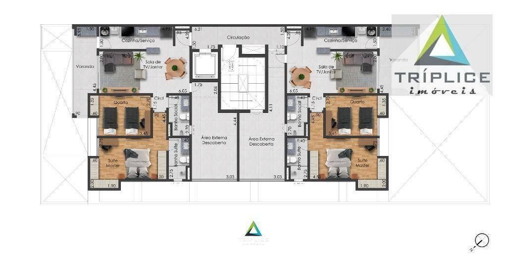 Cobertura à venda com 3 quartos, 175m² - Foto 19