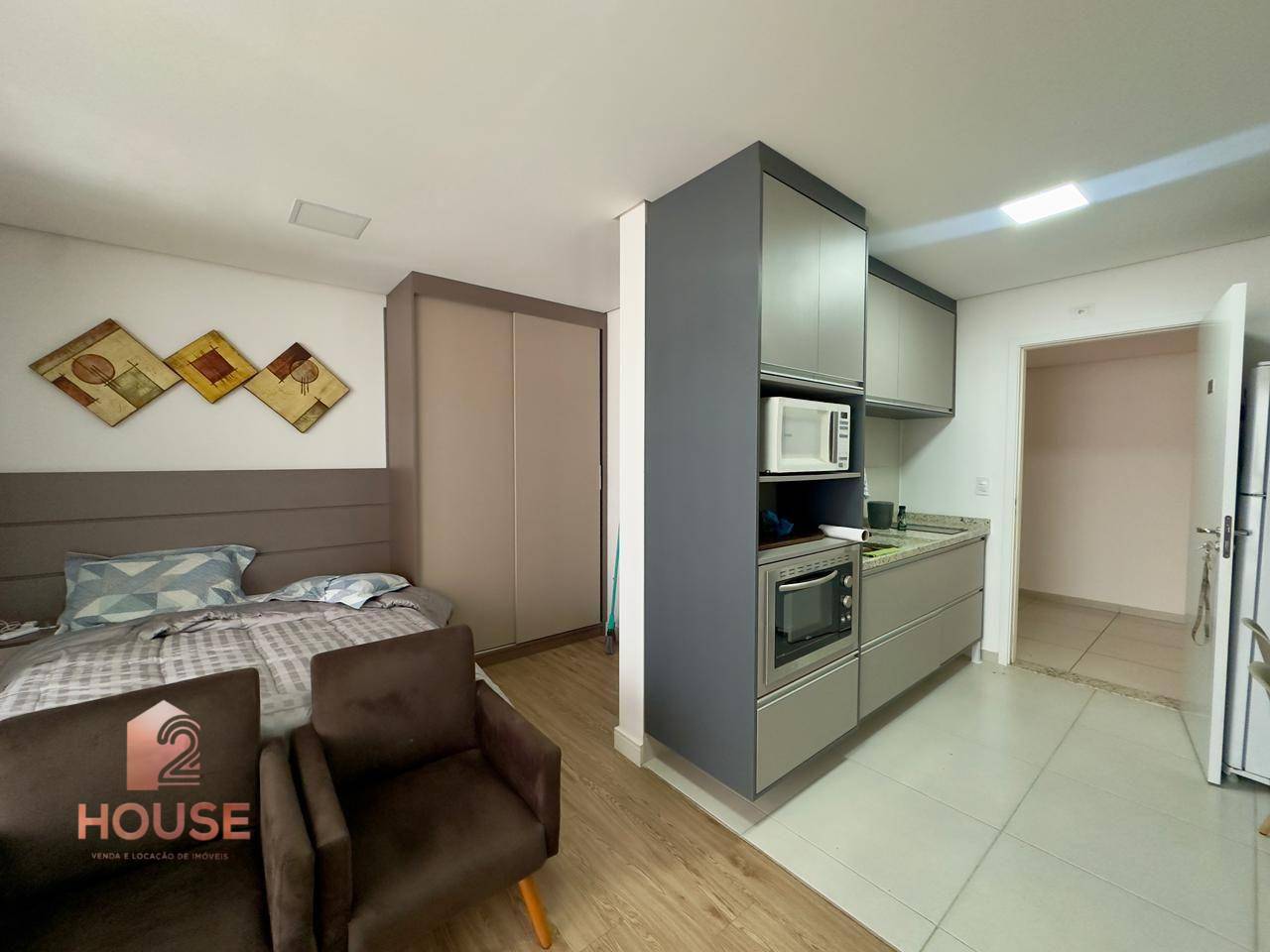 Kitnet-Studio, 34 m² - Foto 3