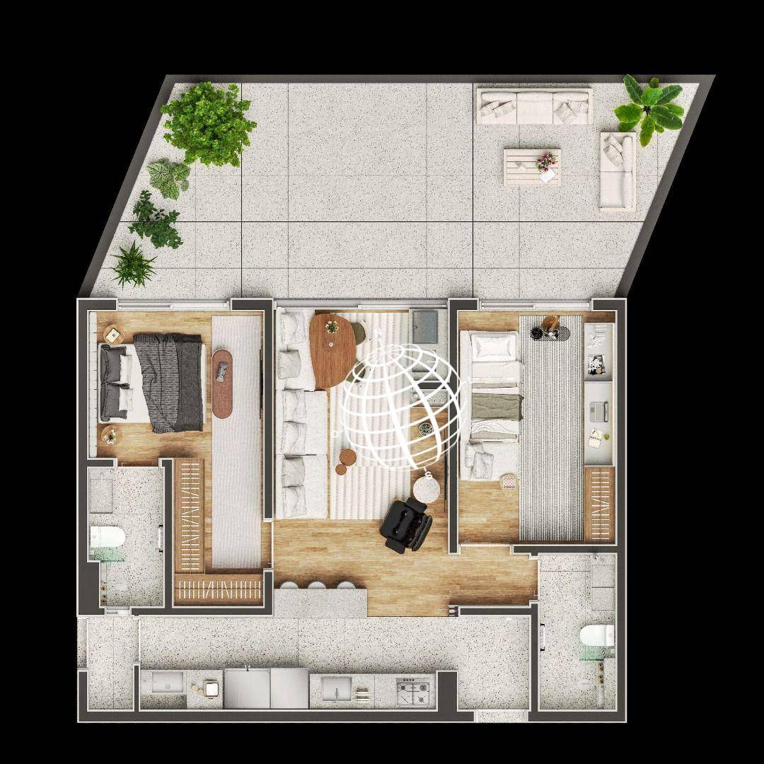 Apartamento à venda com 2 quartos, 69m² - Foto 35