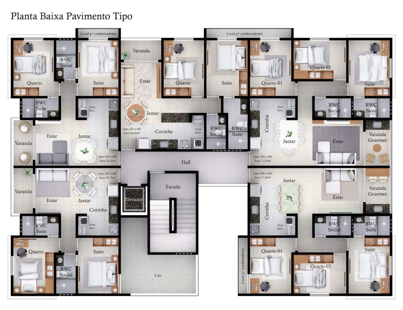 Apartamento à venda com 3 quartos, 71m² - Foto 11