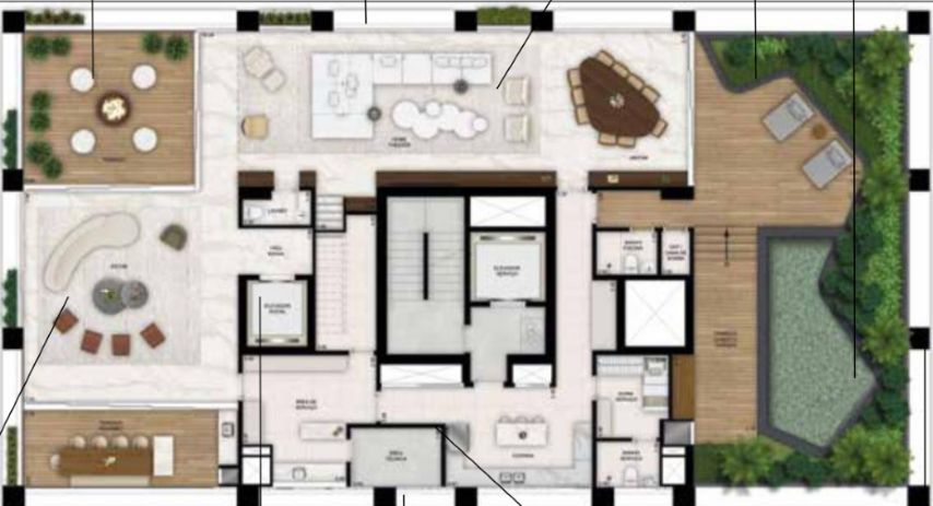 Apartamento à venda com 4 quartos, 401m² - Foto 9