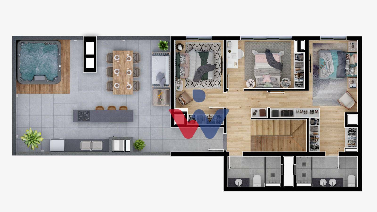 Apartamento à venda com 1 quarto, 3660m² - Foto 27